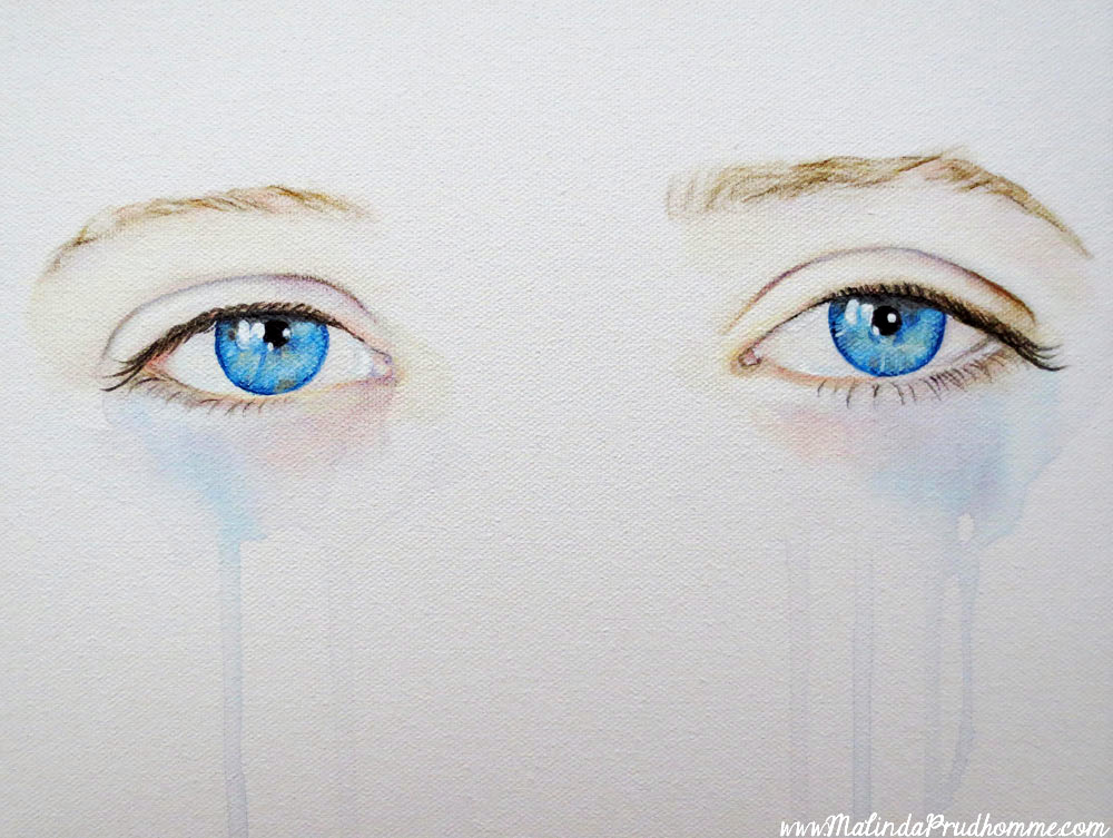 seeing into the soul, eye painting, eye art, eye artwork, realistic eyes, colouring eye, portrait artist, toronto, canadian portrait artist, blue eyes, green eyes