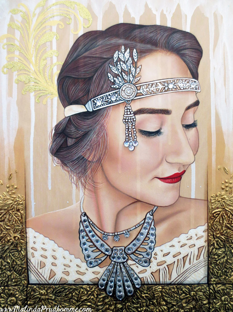 1920s Artist, Toronto Portrait Artist, Retro Art, Vintage Art